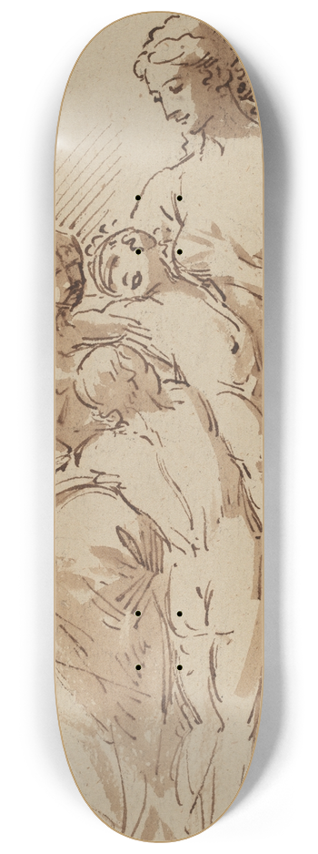 Benjamin West - Charity 8.25 inch art skate deck