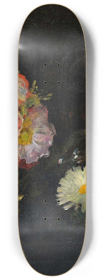 Benjamin West Clinedinst - A floral still life 8.25 inch art skate deck
