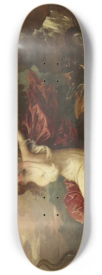 Benjamin West - Eagle bringing cup to Psyche 8.25 inch art skate deck