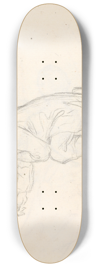 Benjamin West - Sketch 8.25 inch art skate deck
