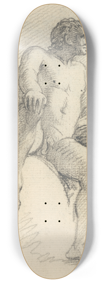 Benjamin West - Study 8.25 inch art skate deck