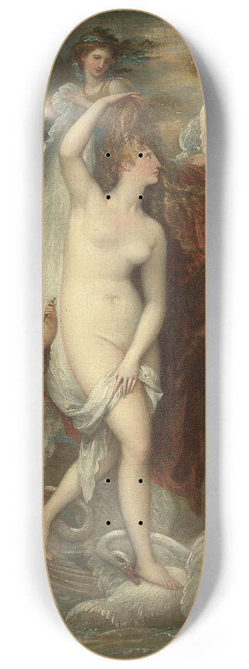 Benjamin West - Venus At Her Birth Attired By The Three Graces 8.25 inch art skate deck
