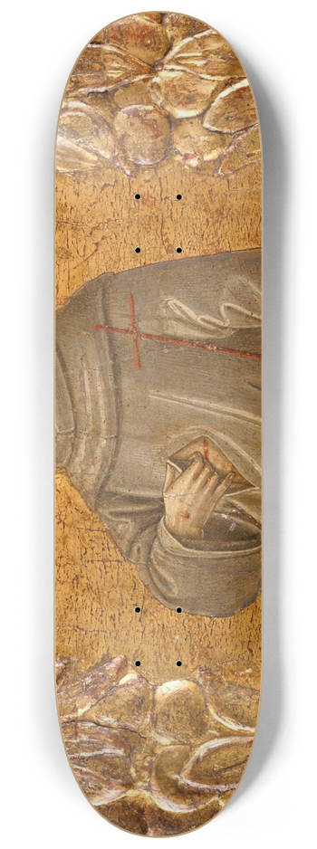Benvenuto di Giovanni - Saint Francis 8.25 inch art skate deck