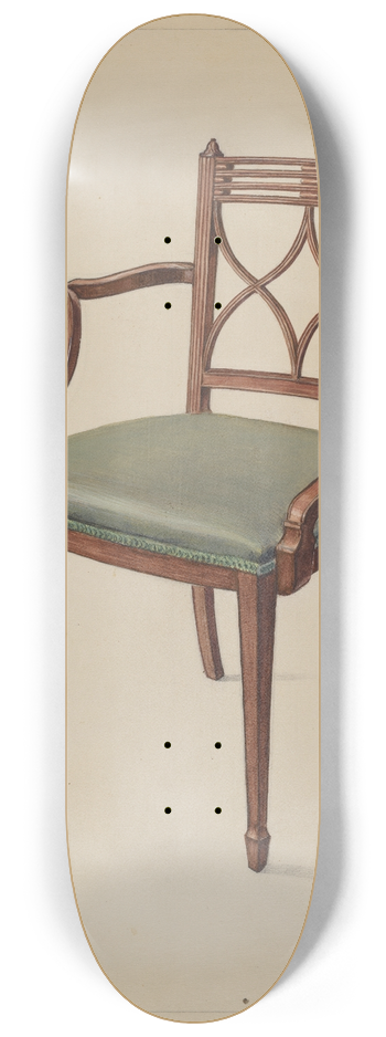 Bernard Gussow - Armchair 8.25 inch art skate deck