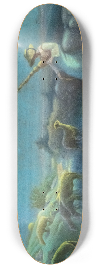 Bernard-Joseph Artigue  - Shepherdess 8.25 inch art skate deck