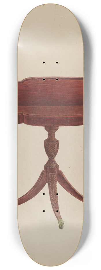 Bernard Krieger - Table Pedestal 8.25 inch art skate deck