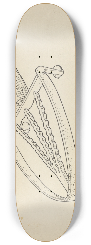 Bernard Westmacott - Flatiron Holder 8.25 inch art skate deck