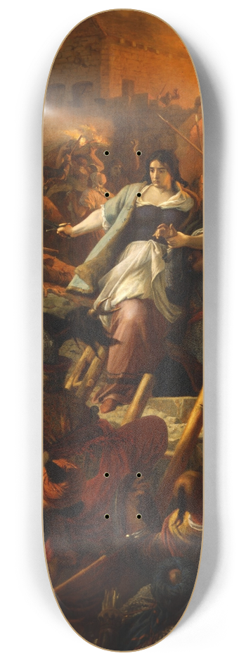 Bertalan Szkely - Women of Eger 8.25 inch art skate deck