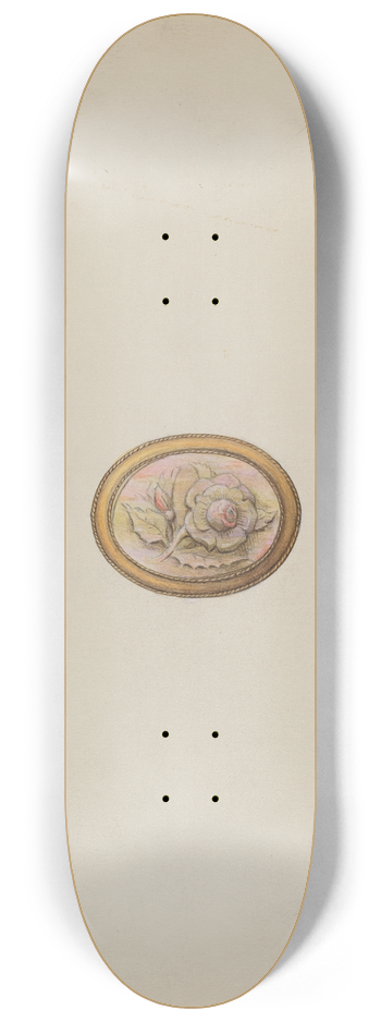 Bertha Semple - Brooch 8.25 inch art skate deck