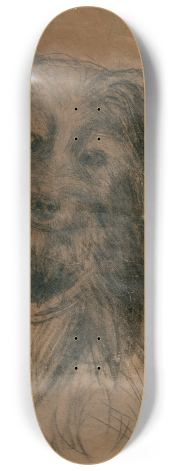 Frans Smissaert - Portret van een hond 8.25 inch art skate deck
