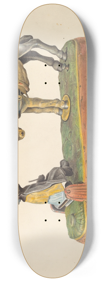 Bertha Semple - Toy Bank 8.25 inch art skate deck