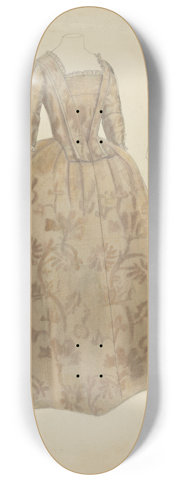 Bessie Forman - Wedding Dress 8.25 inch art skate deck