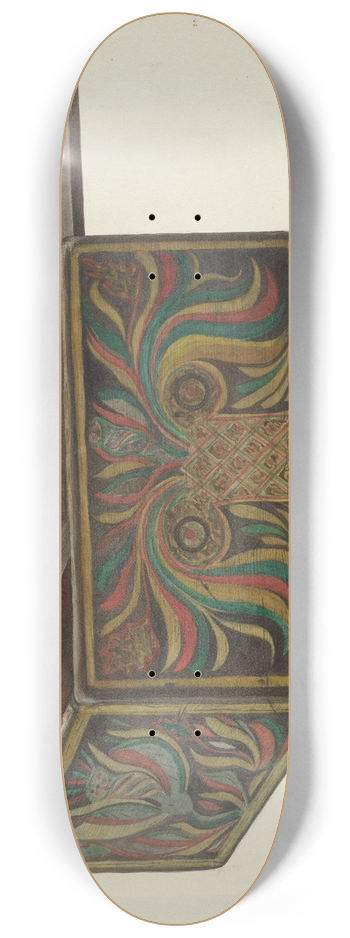 Betty Jean Davis - Wood Box 8.25 inch art skate deck