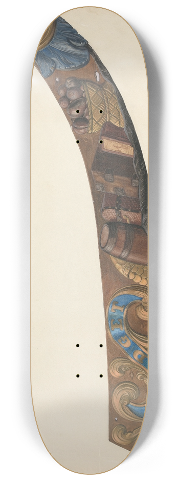 Beverly Chichester - Nameboard from Schooner 8.25 inch art skate deck