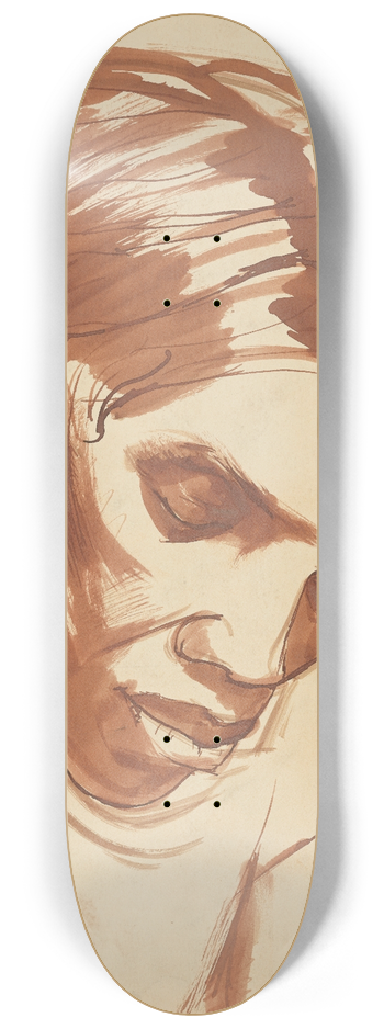 Blanche Grambs - Portrait 8.25 inch art skate deck