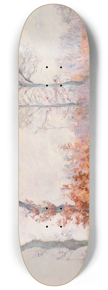 Blanche Hosched-Monet - Bois Tailler En Automne (Effet Dhiver) 8.25 inch art skate deck