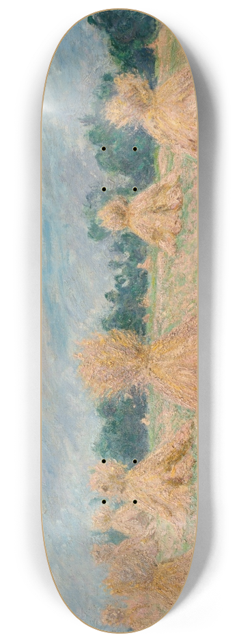 Blanche Hosched-Monet - La Moisson (Les Moyettes) 8.25 inch art skate deck
