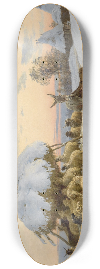 Bla Pllik - Winterzeit 8.25 inch art skate deck