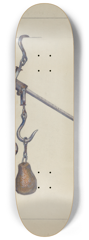 Broda - Scales 8.25 inch art skate deck