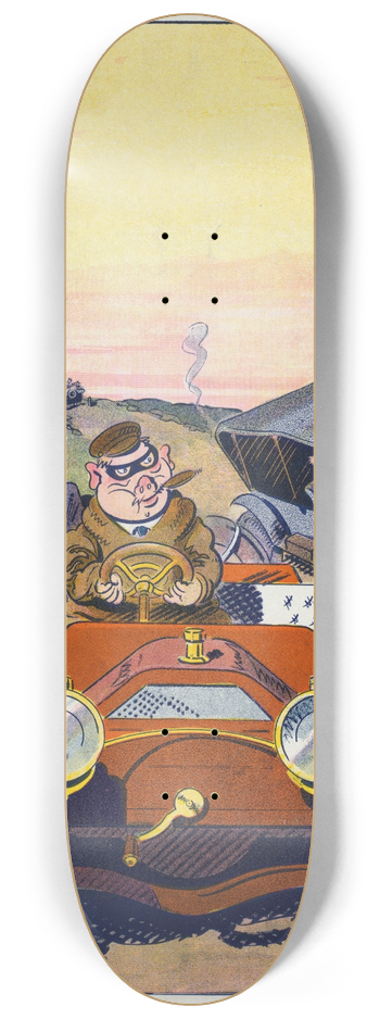 Bryant Baker - The middle-of-the-road hog 8.25 inch art skate deck