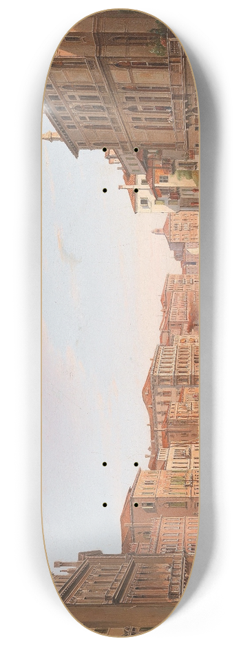 Frans Vervloet - Venice, Grand Canal 8.25 inch art skate deck