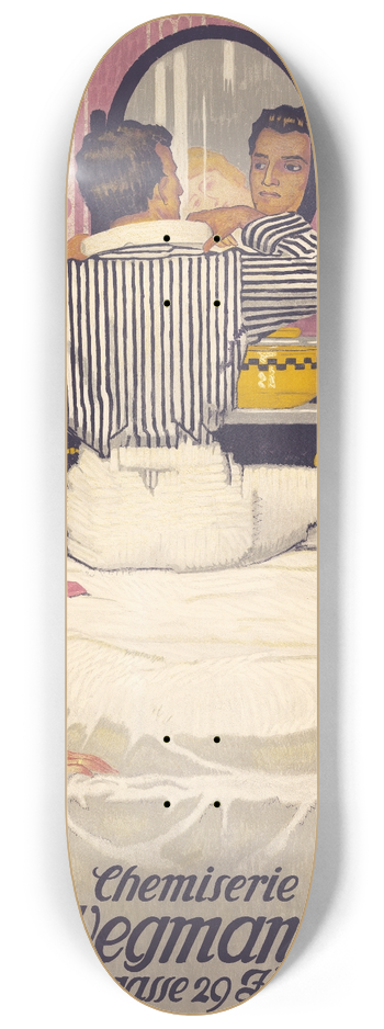 Burkhard Mangold - Chemiserie Wegmann 8.25 inch art skate deck