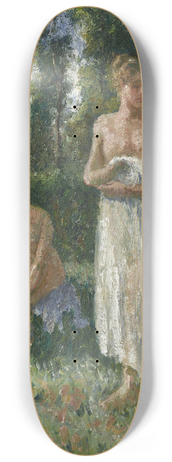 Camille Pissarro - Baigneuses 8.25 inch art skate deck