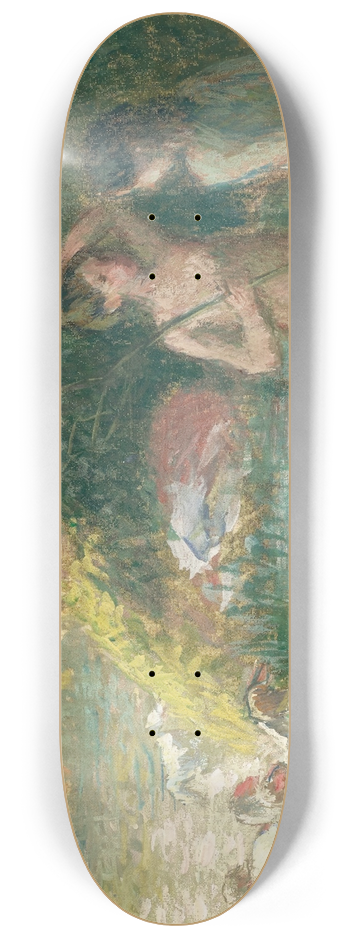 Camille Pissarro - Baigneuses gardeuses doies 8.25 inch art skate deck