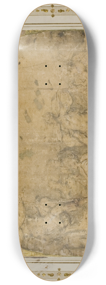 Camillo Boccaccino - Judgment of Solomon 8.25 inch art skate deck