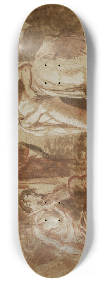 Camillo Procaccini - Mercury and Argus 8.25 inch art skate deck