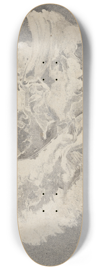Carel Adolph Lion Cachet - Azaleabloem 8.25 inch art skate deck