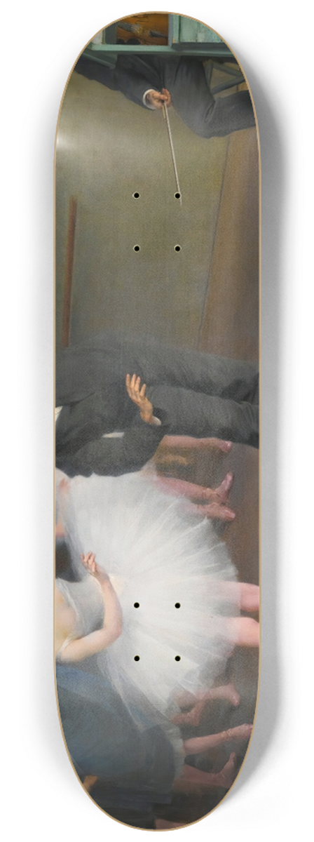 Frantisek Dvorak - The dancing school, Prague 8.25 inch art skate deck