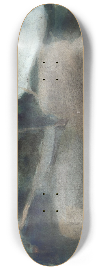 Carel Adolph Lion Cachet - Landschap 8.25 inch art skate deck