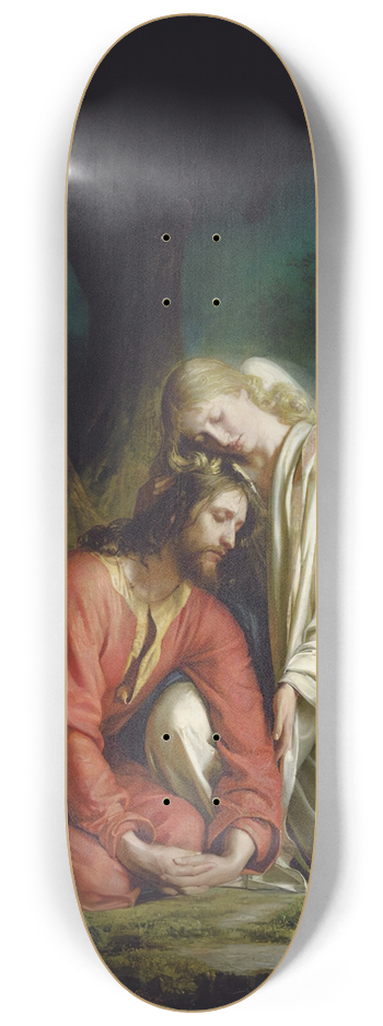 Carl Bloch - Christ at Gethsemane 8.25 inch art skate deck