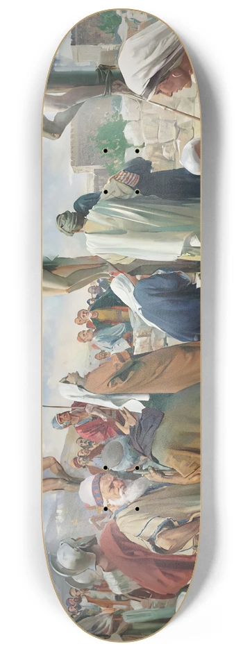 Carl Bloch - Crucifixion 8.25 inch art skate deck