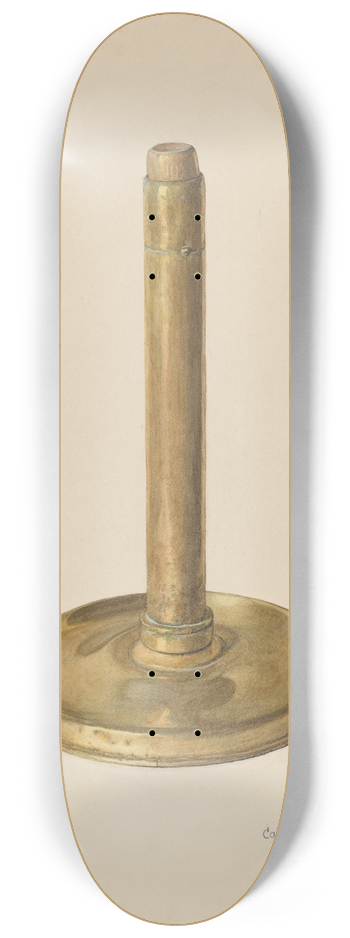 Carl Buergerniss - Candlestick 8.25 inch art skate deck