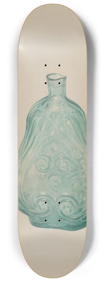 Carl Buergerniss - Flask 8.25 inch art skate deck