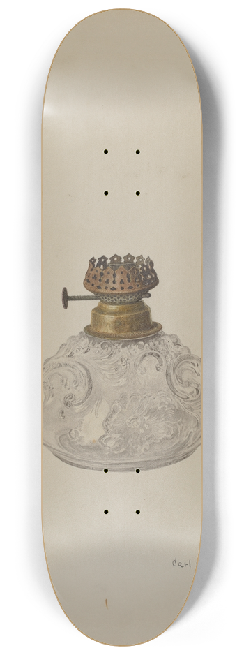 Carl Buergerniss - Lamp 8.25 inch art skate deck