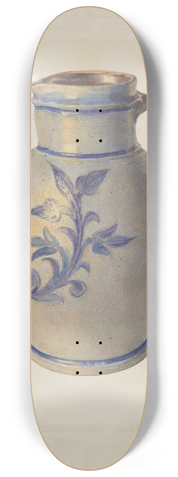Carl Buergerniss - Pitcher 8.25 inch art skate deck