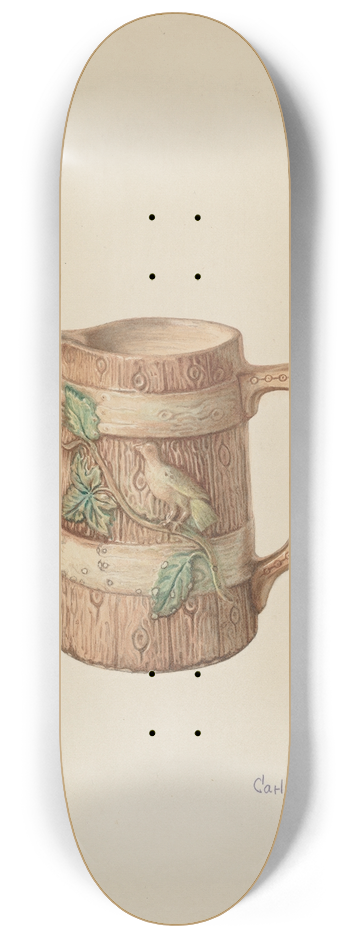 Carl Buergerniss - Pitcher 8.25 inch art skate deck