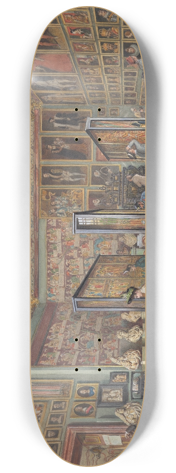 Carl Goebel the younger - Der Stammbaumsaal 8.25 inch art skate deck