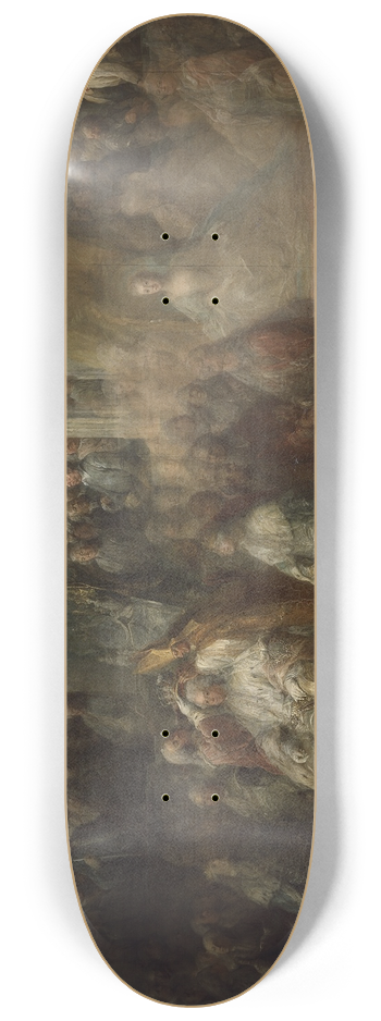 Carl Gustaf Pilo - Coronation of Gustav III 8.25 inch art skate deck