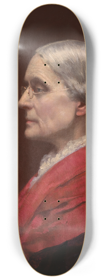 Carl Gutherz - Susan Brownell Anthony 8.25 inch art skate deck
