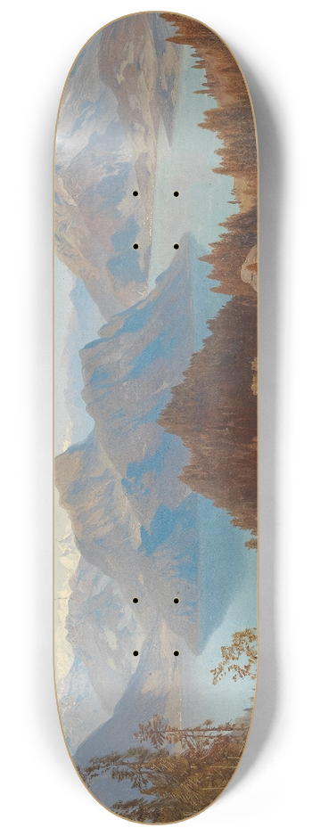 Carl Hasch - Luzerner See 8.25 inch art skate deck