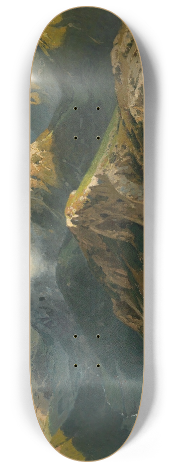 Carl Julius Emil Ludwig - On the Hoher Frassen 8.25 inch art skate deck