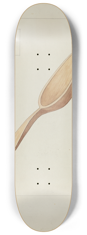 Carl Keksi - Spoon 8.25 inch art skate deck