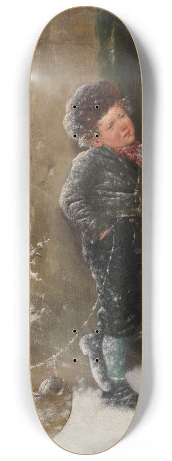 Carl Kronberger - Niemand zu Hause 8.25 inch art skate deck