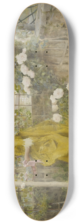 Carl Larsson - The Vine 8.25 inch art skate deck