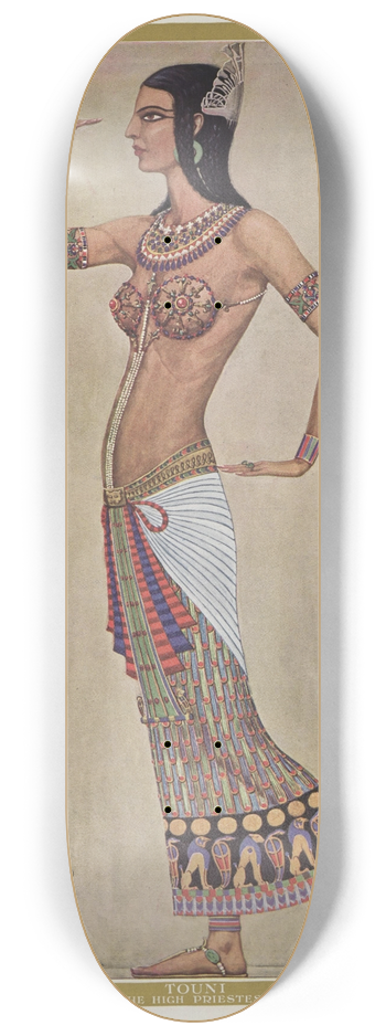 Carl Link - Touni  The High Priestess 8.25 inch art skate deck
