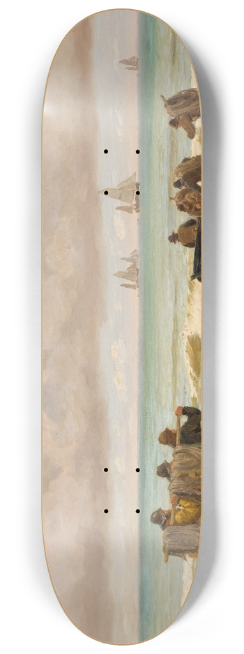 Carl Locher - Setting Sail 8.25 inch art skate deck